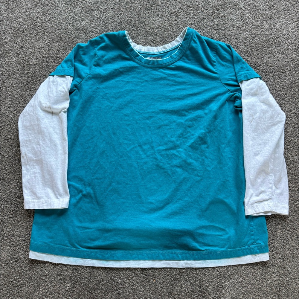 Two layer Y2K style shirt